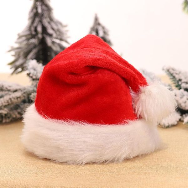 

factoryuufaand claus hats red christmas white cap santa party hats for santa claus costume christmas decoration for kids