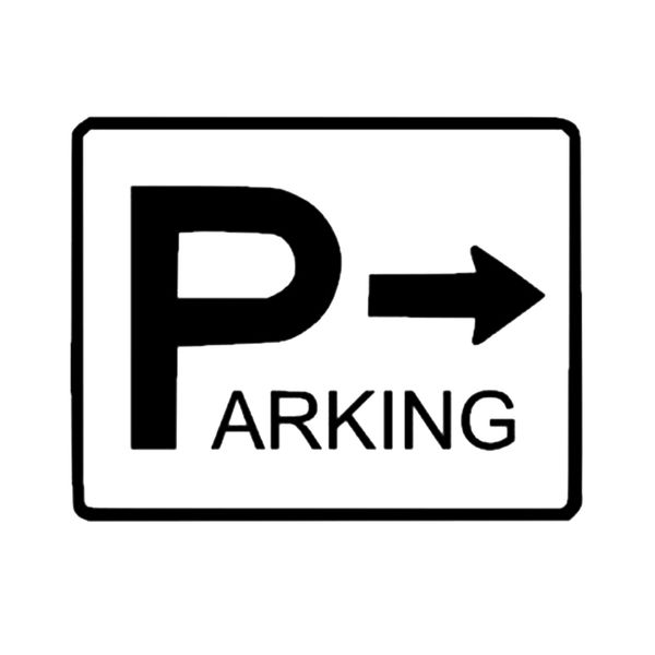 

16*12.7cm parking vinyl auto sticker warning slogan car accessories motorcycle helmet car styling car sticker