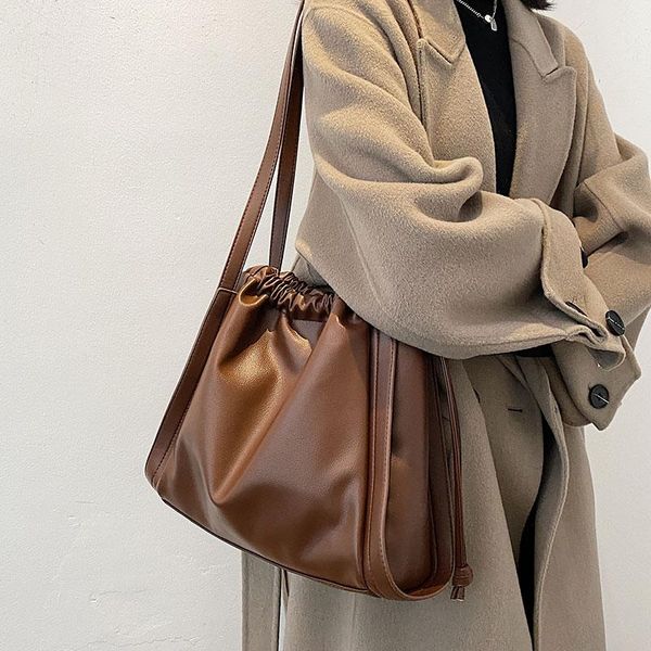 

shoulder bags veryme big soft leather women handbag fashion large capacity ladies handbags totes vintage retro shopper bag sac a main