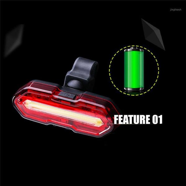 

bike lights taillight waterproof riding rear light led usb chargeable mountain cycling tail-lamp bicycle1