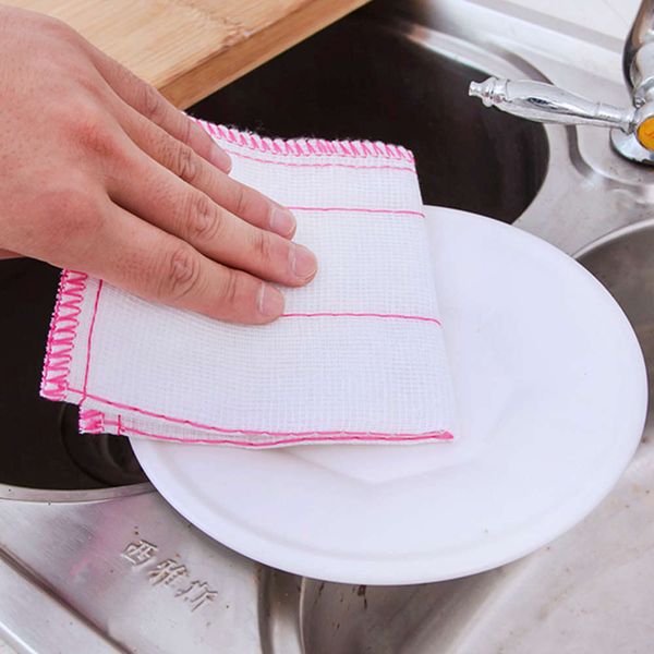 

household, cotton towel, lint uy, Black;white
