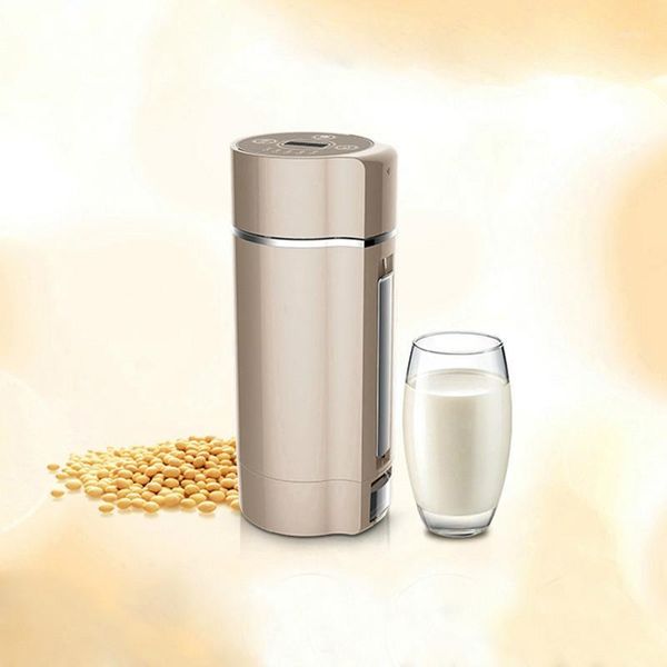 

mini automatic soymilk soya-bean milk maker portable grain beans grinder stainless steel juicer machine baby blender1