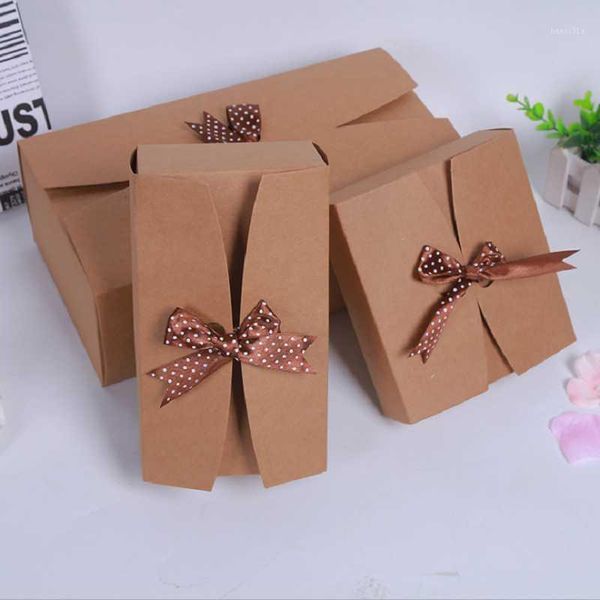 

30pcs large gift box with ribbon white black cake boxes and packaging paper gift box packaging large wedding gifts kraft boxes1