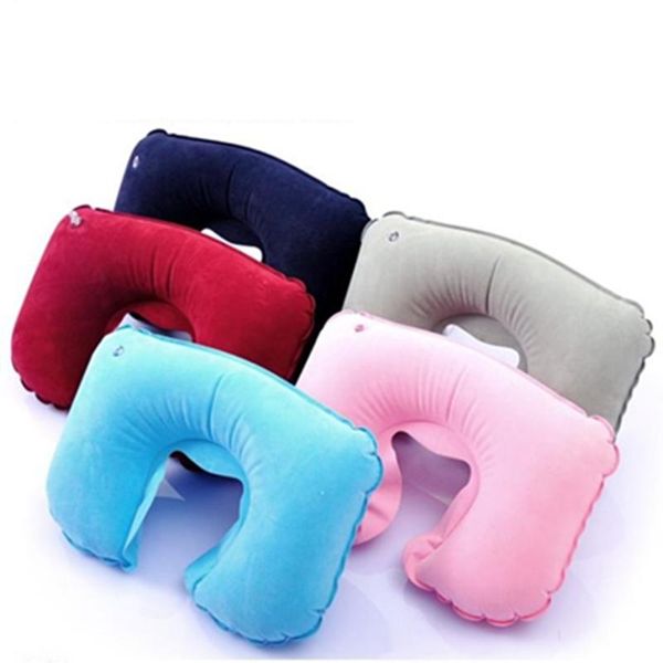 

pillow unctional inflatable neck u shaped travel car head rest air cushion for