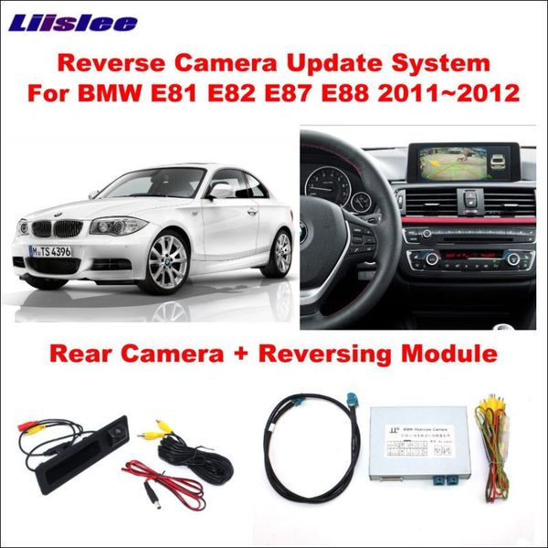 

car rear view cameras& parking sensors original screen update system for 1 120i 135i 640i e81 e87 f20 cic reversing decoder module camera tr