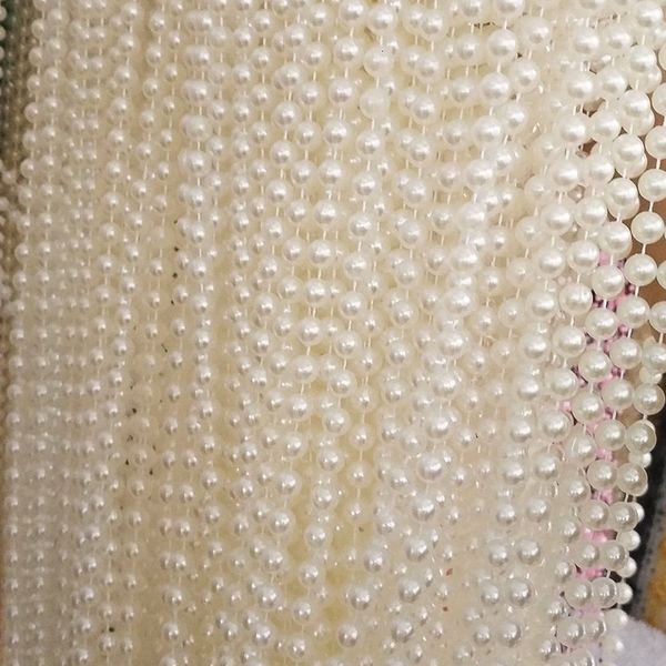 

clothing accessories abs imitation pearl 8mm connection pearl white pearl, Silver