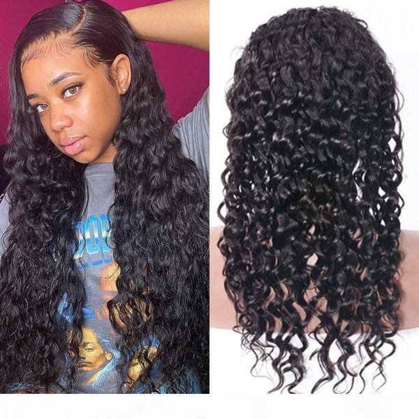 

mongolian human hair wigs deep curly wig u part wigs with straps natural color virgin hair for women, Black;brown