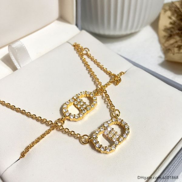 

wedding brand new cd letter for ms. necklace crystal jewelry ing