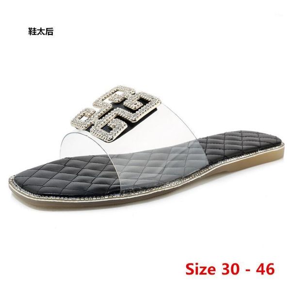 

women flat with comfy sandals woman slippers flip flop soft walking sandals toe corrector cusion small big size 30 - 461, Black