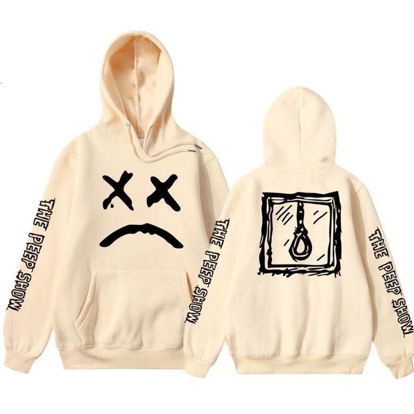 

lil peep funny hoodies 2018 lil peep printed sweatshirts plus sizes for men casual fleece streetwear hoodies cry baby lil peep, Black