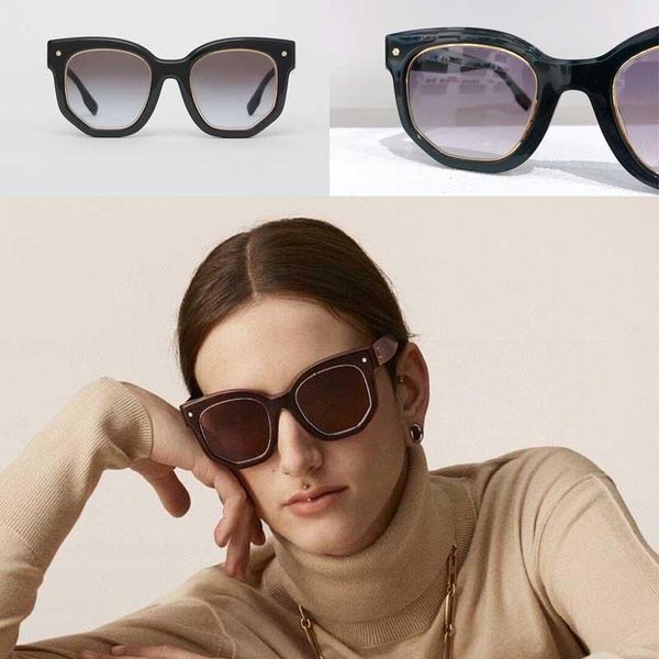 

design sunglasses women casual sunglasses sheet design square glasses frame with original box b4307, White;black