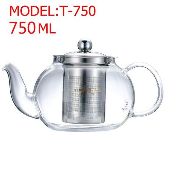 

теплостойкий стеклянный чайный горшок из элегантной чашки стеклянный чайный набор цветок чашка чашка из нержавеющей стали фильтр стекло чайн