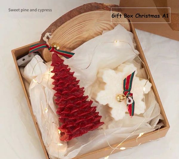 Bergdorfgoodman horchow MY GARDEN Christmas Tree Fragrance Candle Gift Box New Year Gift For Decoration Home And Take