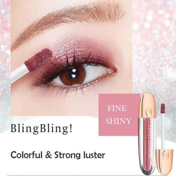 

eye shadow waterproof smudge-proof liquid powder shimmer eyeshadow makeup glitter