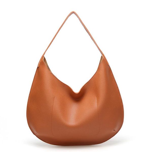 

fashion ladies crescent bag simple women handbags shoulder bag leather wallet
