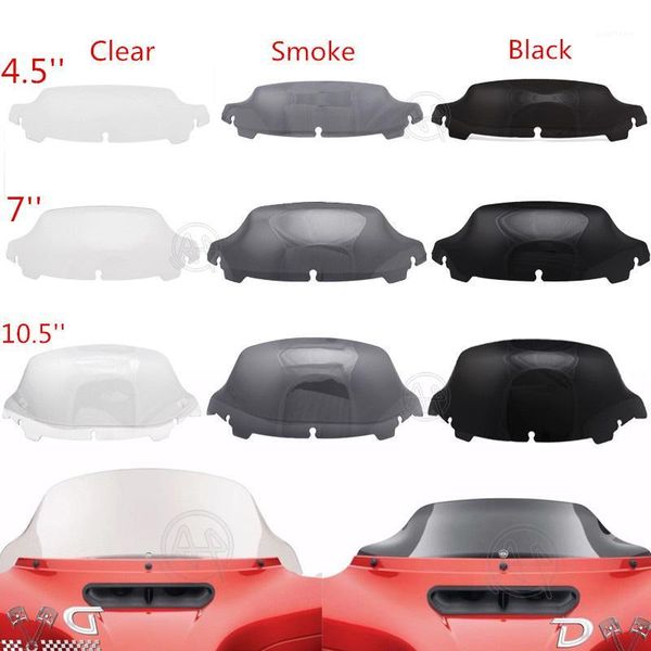 

black/smoke/clear4.5'' 7"10.5'' windshield fairing windscreen cover for electra street glide touring 2014-up 2020-2