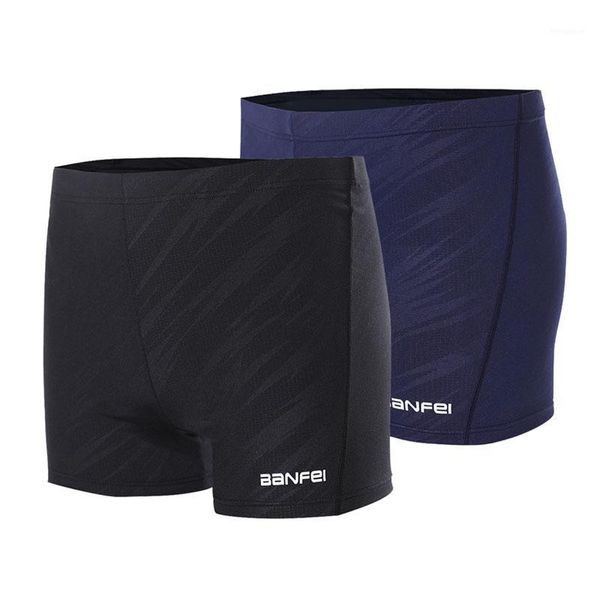 

swimsuit men swim trunks competition mens professional swimming trunks shorts urable anti-chlorine badehose1