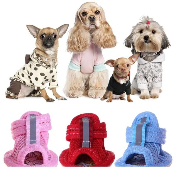 

casual anti-slip small dog shoes pet shoes summer breathable soft mesh sandals casual a jlladf