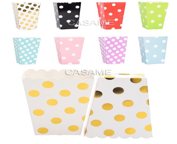 

240 шт. popcorn box cake cookie box свадебные вечеринки украшения поставки конфеты box favors оптом красочный декор wmtenc