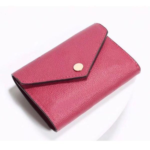 

leather wallet multicolor coin women short polychromatic rse lady card holder classic mini zipper pocket whole xny2, Red;black