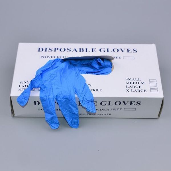 

5 of disposable kinds nitrile specifications optional latex anti-skid anti-acid gloves a grade without powder rubber freoutletjvn4