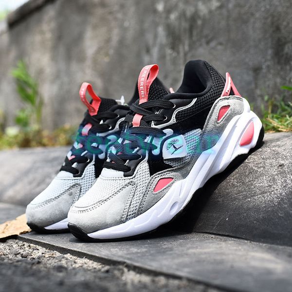 

treeperi fashion chunky black grey crimson men women sneakers running shoes sport trainers us 6.5 eur 37 for women