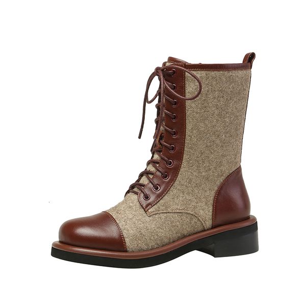 

genuine 2021 new female heels mixed colors women's boots jaqy, Black