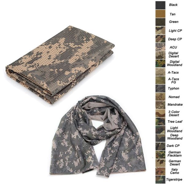 

outdoor paintball shooting gear face neck protection headscarf veil neckerchief tactical airsoft camouflage scarf 6 n46jt