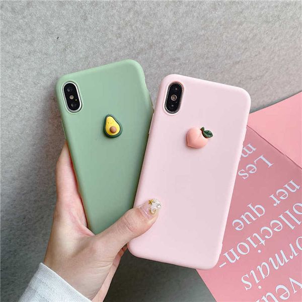 

lite case soft tpu 3d fruit silicone cover phone bags for redmi note 8 t pro 9 s mi 10