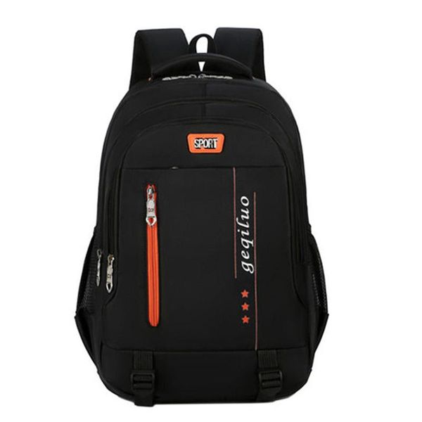 

men's casual backpack female cloth material british college fashion style high-quality multi-function large-capacity backpacks