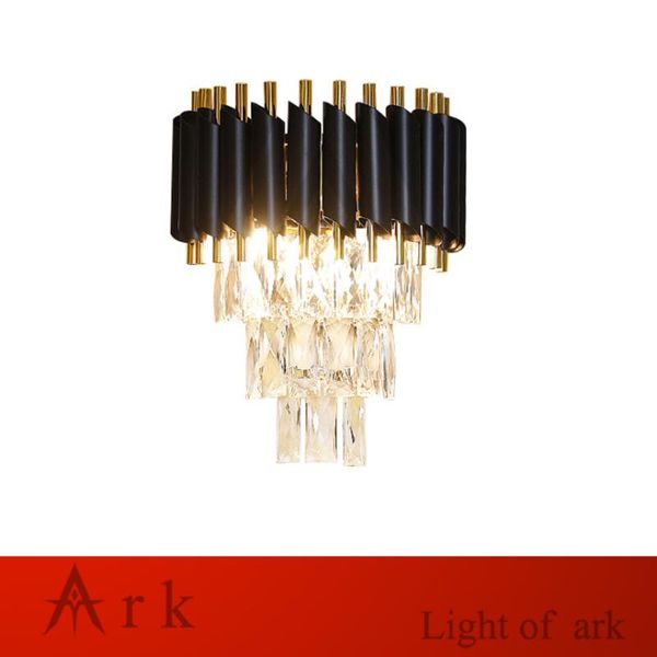 

wall lamp postmodern nordic minimalist led light luxury crystal villa el living room bedroom bedside
