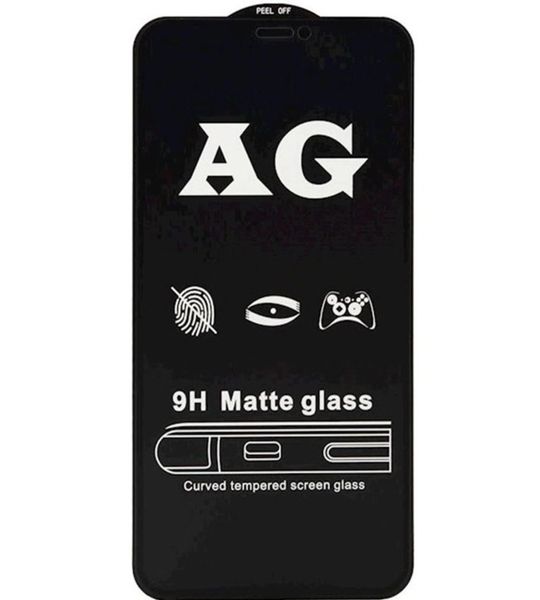 

ag закаленное стекло для samsung galaxy a10 a20 a30 a40 a50 a50 a70 a70 a90 a51 a71 a91 9h полная крышка anti-fingerprint пленка