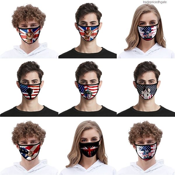 

children cartoon face kids boys girls designer mask mouth pm2.5 breathable earloop masks#aq852
