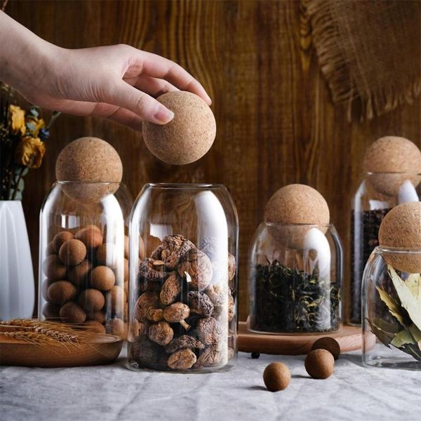 

otherhouse kitchen storage containers clear glass storage jar bottle with wood plug kitchen organizer jars