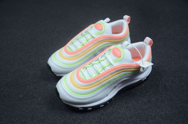 

new 97 running shoes 97s sean wotherspoon halloween white melon orange tennis shoes bullet women trainer sports stylist shoes sneakers