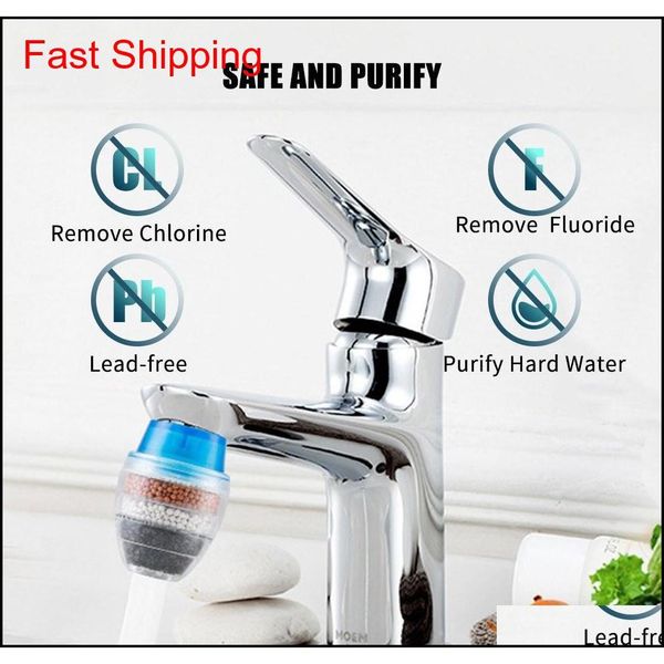 

kitchen tap head faucet water filter purifier sprayer filtration activated carbon chlorine fluoride heavy metals qylquw yh_pack