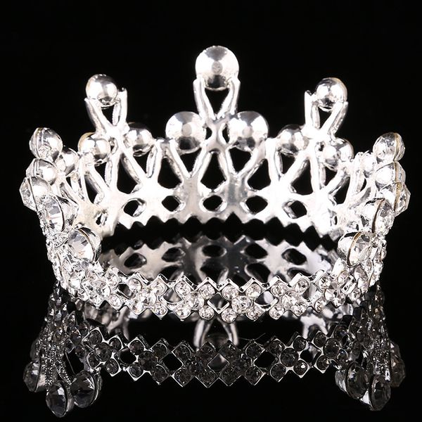 

2021 new high end handmade wedding hair accessories crystals bridal headbands gold leafs crystals pearls bridal hairpiece 121110, Slivery;golden