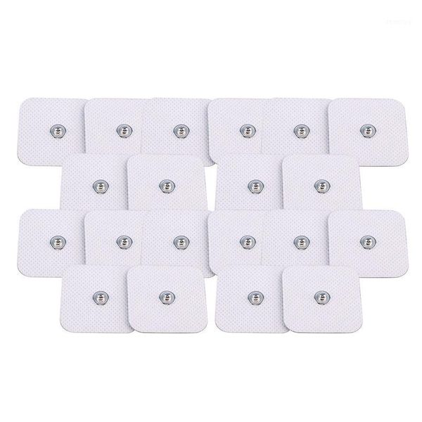

50/100pcs tens electrode pads conductive gel pad body acupuncture therapy massager therapeutic massage electro pads 4x4cm/ 5x5cm1