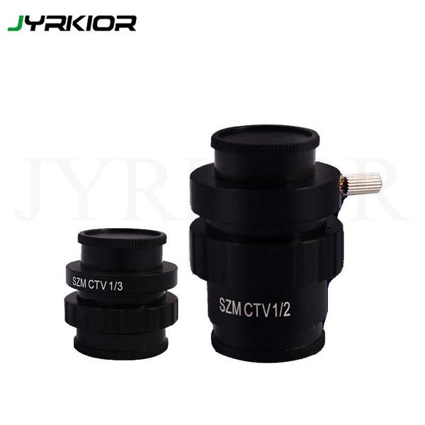 

professional hand tool sets jyrkior mechanic trinocular stereo microscope cmos camera adapter szm ctv1/2 1/3 c-mount lens transfer port
