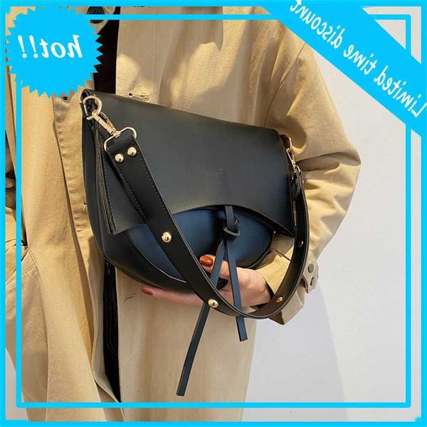 

casual saddle for 2 pieces designer trend handbags shoulder bags pu leather crossbody bag women shopper wallet