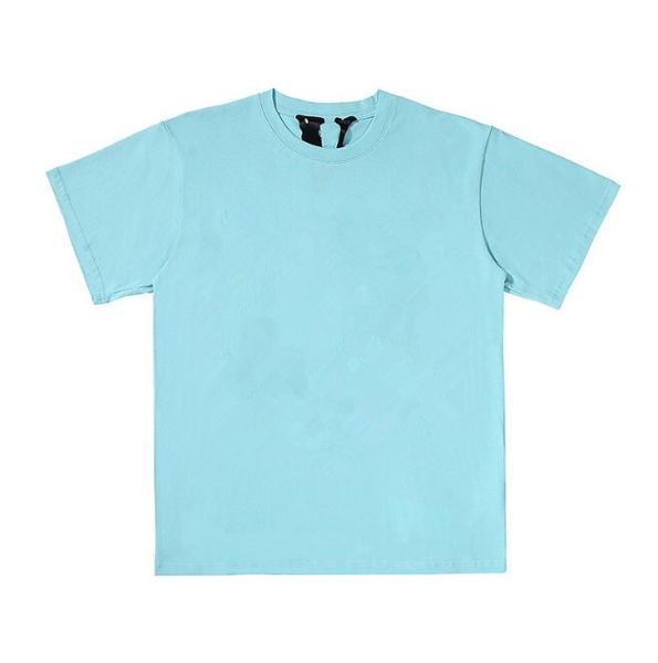 

2021 new men's summer fashion women letters printed island blue short sleeve t-shirt tees size s-xl, White;black