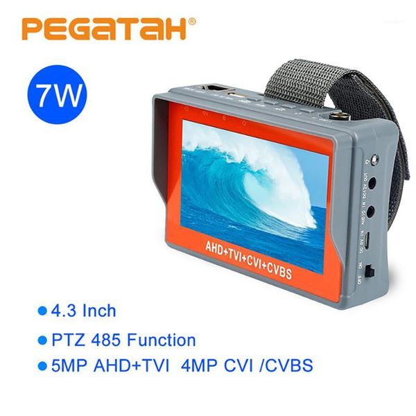 

box cameras 5mp 1080p cctv camera ahd tester monitor tvi cvi cvbs portable support ptz 4.3 inch1