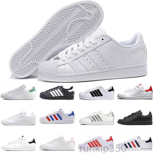

new online sale originals stan smith shoes women men casual leather superstars skateboard punching white black green blue sports nxx1