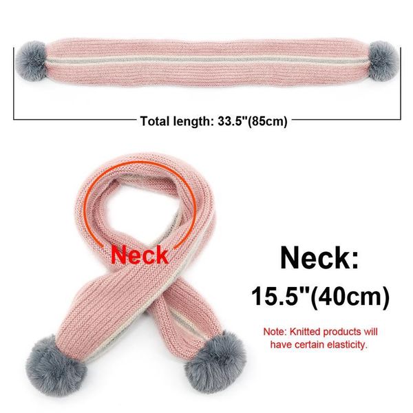 

dog cat scarf collar warm winter puppy cat knitting scarf necktie adjustable pet accessories for medium large dogs pet wmtfva