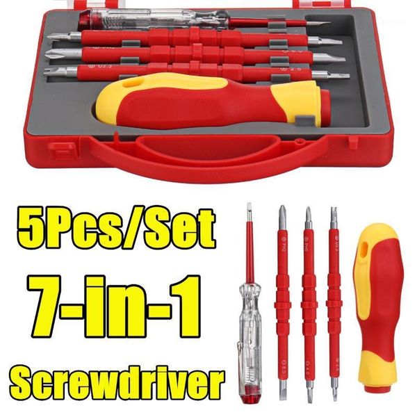 

5pcs cordless electric screwdriver power-screw-driver-kit screwdriver drill multifunctional set1