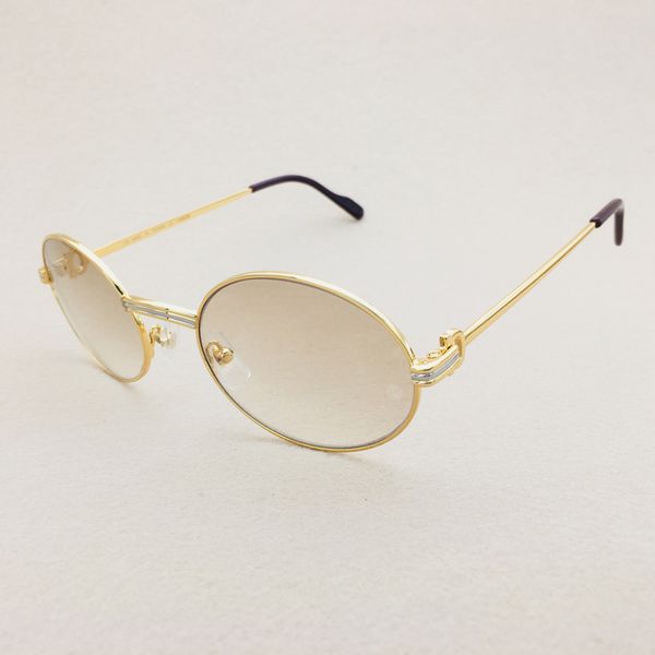 

women vintage sunglasses of luxury men brand designer, White;black