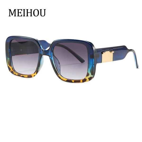 

sunglasses blue brand gradient women oversized square 2021 luxury designer female uv400 gafas de sol, White;black
