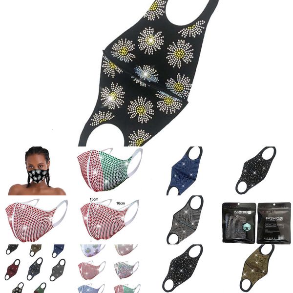 

mascarilla flash for funny bling diamond rhinestone nightclub party personalized polyester spandex custom glass drill 9 nq9ru