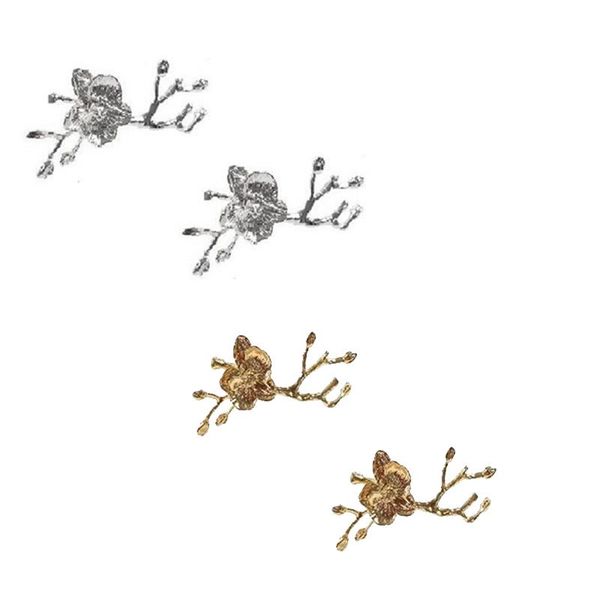 

napkin rings 2 piece ring plum blossom holder western towel el table decoration