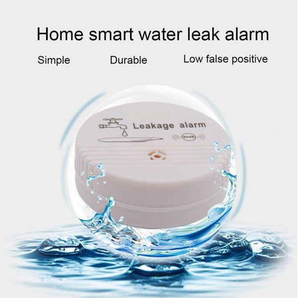 

smart home sensor abs wireless water leak detector alarm security household leakage